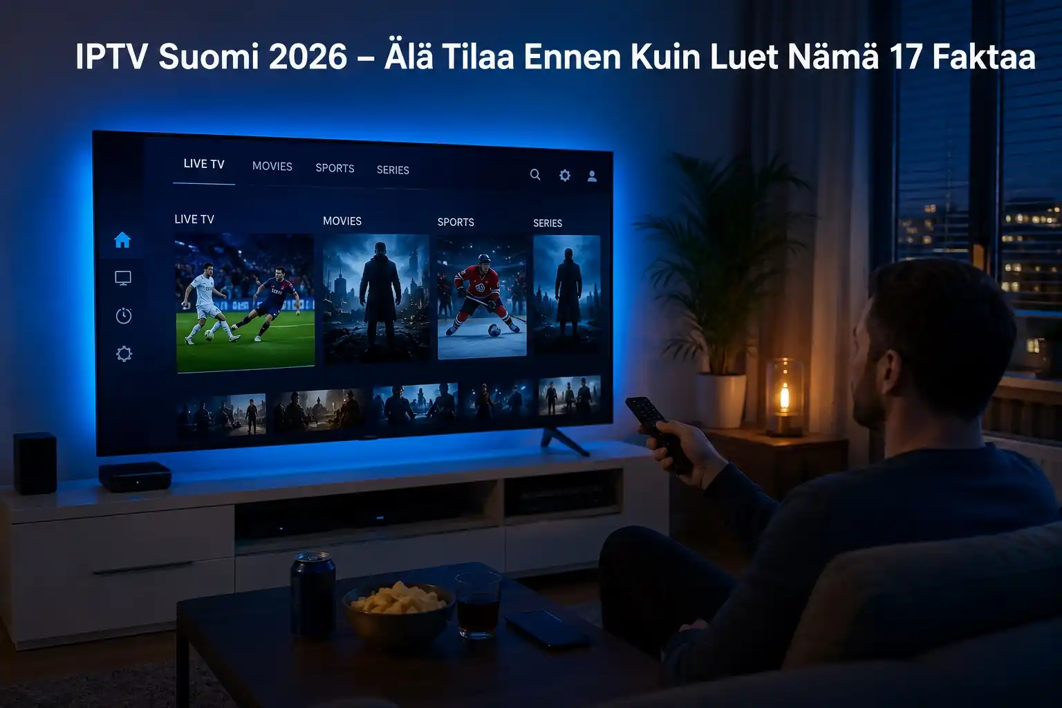 iptv suomi suomalaisessa olohuoneessa ennen iptv-palvelun tilaamista