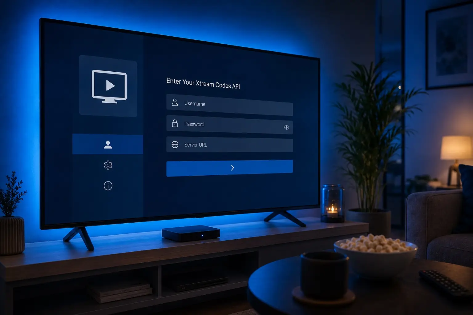 iptv suomi xtream codes api kirjautuminen android tv:llä