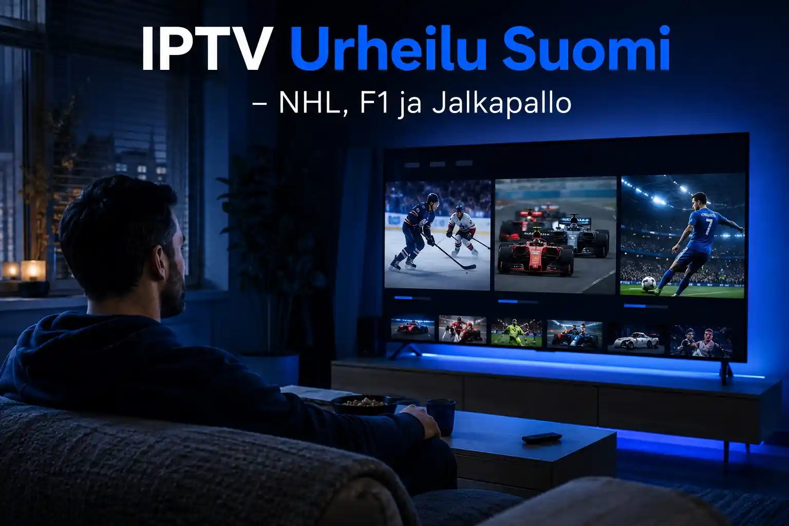 iptv urheilu suomi – NHL:n, F1:n ja jalkapallon katselu suomalaisessa olohuoneessa