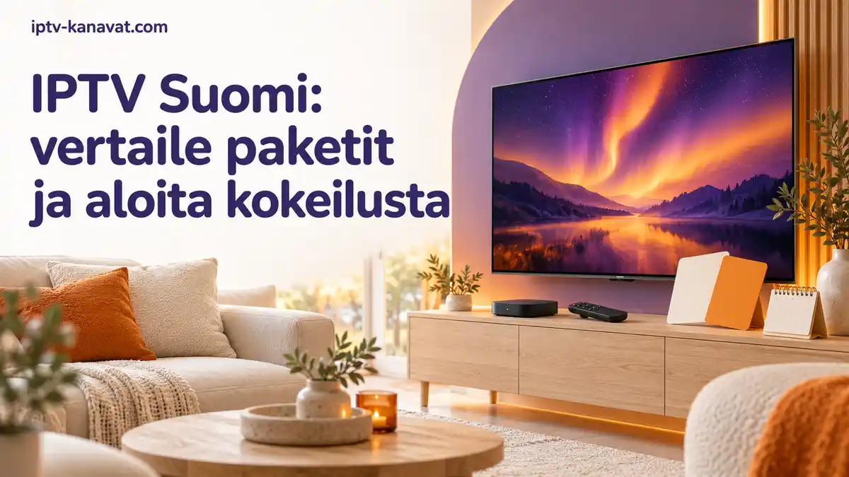 IPTV Suomi: pakettien vertailu ja katselun kokeilu omalla televisiolla